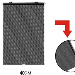 krujyam Rear Window, Side Window Sun Shade For Maruti Suzuki, Hyundai, Honda, Tata image 5