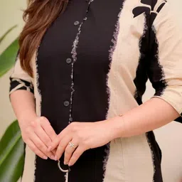 saini creation Women Viscose Rayon Kurti Pant Set image 4