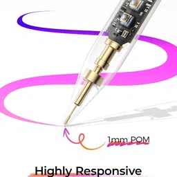 Zyntra Magnetic charging pencil 3rd gen for ipad & android, charging stylus pen aa Stylus image 4