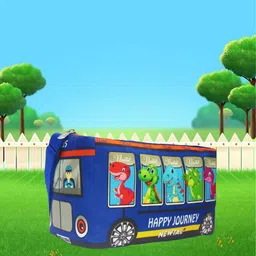 newtal Children's Black Printed Design Travel Bag - Happy Journey Small Travel Bag - Small-picture-19