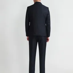 arrow Men Three Piece Solid Suit image 2