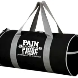 k.s enterprises 20 L Gym Duffel Bag - premium quality sports bag with separate shoe compartment water resistant - Black-picture-28