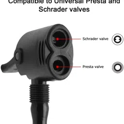 carkav Tyre Foot Air Pump for Car & Bike TRV966 150 psi Tyre Air Pump for Car & Bike image 3
