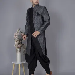 Brand Boy Printed Sherwani image 4
