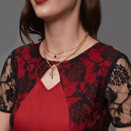 miss chase Self Design Women Jumpsuit image 5