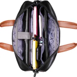 hard craft Men Black Messenger Bag image 5