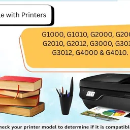 tequo 790 Ink Refill for Canon PIXMA G1000,G1010,G1100,G2000,G2002,G2012 Printer Black + Tri Color Combo Pack Ink Bottle image 2