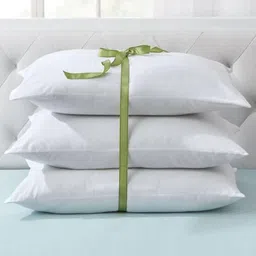 ypoloipo LUXURY Polyester Fibre Solid Sleeping Pillow Pack of 3-picture-30