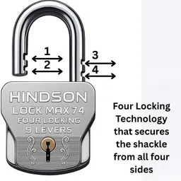 hindson Iron Glossy Door levers image 3