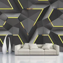 Paper Abstract Black Wallpaper-image-1
