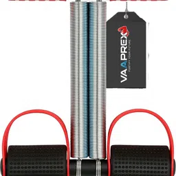 vaaprex DOUBLE STEEL SPRING TUMMY TRIMMER RED COLOR Ab Exerciser For Male/Female Ab Exerciser-picture-43