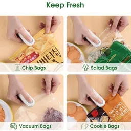 jiyancreation Handheld Food Packet Sealer, for Snacks, Chips, Plastic Bags Hand Held Heat Sealer image 5