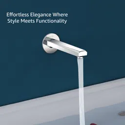 plantex Single Lever Bath Tub Spout with Wall Flange/High Flow Tap for Bathroom/Kitchen (APS-1205,Chrome) Spout Faucet image 5