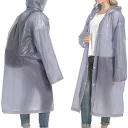 paryag hosiery Solid Women Raincoat image 2