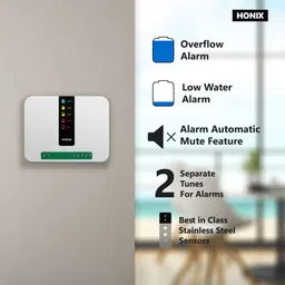 HONIX Water Level Indicator with Overflow Alarm and Empty Tank Alarm Wired Sensor Security System image 3