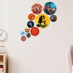 vibecrafts Designer Multicolour Engineered Wood Wall Hanging Quotes image 2