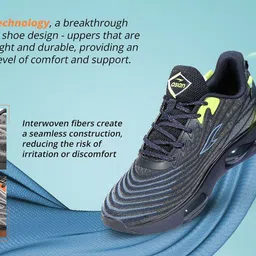 asian Airweave-02 Navy Gym,Sports,Training,Stylish Running Shoes For Men image 3