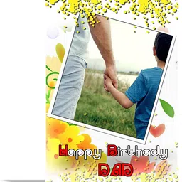 alwaysgift Happy Birthday Dad Greeting Card Greeting Card image 3