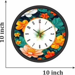 ikshvaku Analog 25 cm X 25 cm Wall Clock image 3