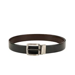 ZEVORA Men Black & Brown Reversible Formal Belt image 2