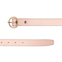 Calvadoss Girls Pink Textured Belt image 3