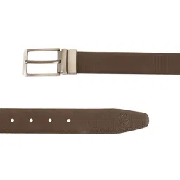 ZEVORA Men Black Reversible Belt image 4