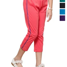 BAESD Girls Pack Of 5 Mid-Rise Comfortable Capris-picture-30