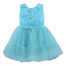 Wish Karo Sea Green Net Dress image 2