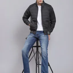 Monte Carlo Mock Collar Lightweight Bomber Jacket image 3