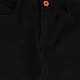 Pantaloons Junior Girls Mid-Rise Dark Shade Cotton Jeans image 3