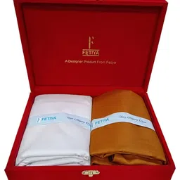 fetiya Shirt & Trouser Fabric in velveta Box Packing (Shirt-2.35 m, Pant-1.25 m) image 3