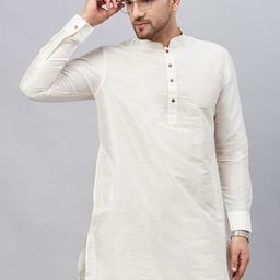 VASTRAMAY Mandarin Collar Straight Kurta-picture-17