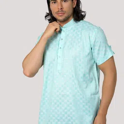 MAG Abstract Woven Design Straight Kurta image 5