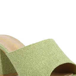 London Rag Block Heel Slip On Heels image 2