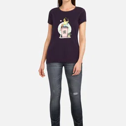 CHOZI Pack of 2 Printed Cotton Knitted T-shirt image 5