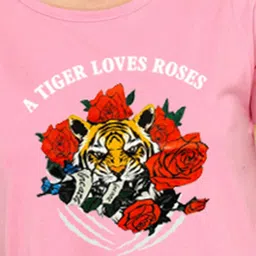 CHOZI Pack of 2 Printed Cotton Knitted T-shirt image 2