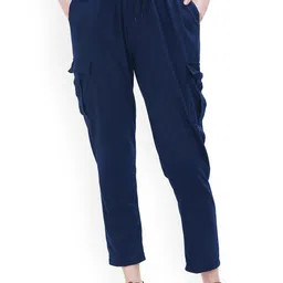 Fashionable Women Cotton Track Pants-image-41