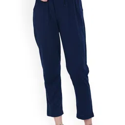 Fashionable Women Cotton Mid Rise Track Pant-image-39