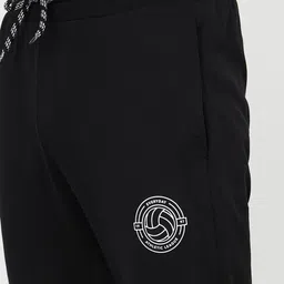 max Men Black Solid Track Pant image 5