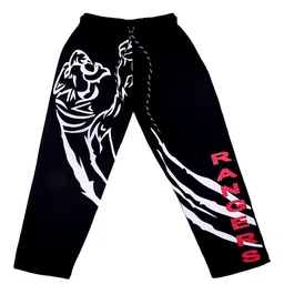 SWEET ANGEL Boys Black & White Printed Relaxed-Fit Pure Cotton Track Pants-picture-31