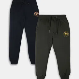 R&B  Boys  Pack of 2Cotton Mid-Rise Joggers-picture-28