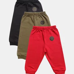 BAESD Infants Pack Of 3 Pure Cotton Joggers-picture-41