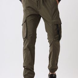 WROGN Men Mid-Rise Cargo Style Jogger-picture-32