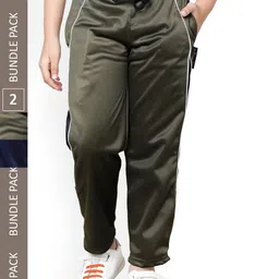 IndiWeaves Boys Pack Of 2 Track Pants With Side Taping Details-picture-18