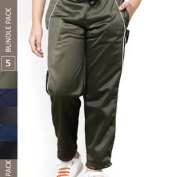 IndiWeaves Boys Pack Of 5 Side Panel Track Pants-picture-18