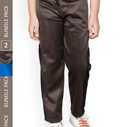 IndiWeaves Boys Pack Of 2 Mid-Rise Track Pants-image-90