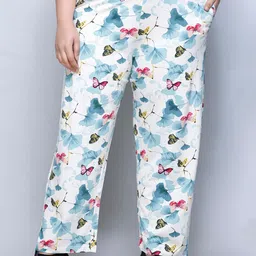 IN Love Plus Size Printed Cotton Track Pants-picture-11