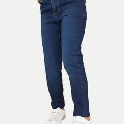 BAESD Girls Slim Fit Clean Look Cotton Jeans-picture-33