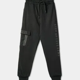 R&B Boys Typography Printed Regular Cotton Casual Joggers-picture-21