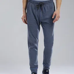 Masculino Latino Men Blue Solid Pure Cotton Track Pants-picture-36
